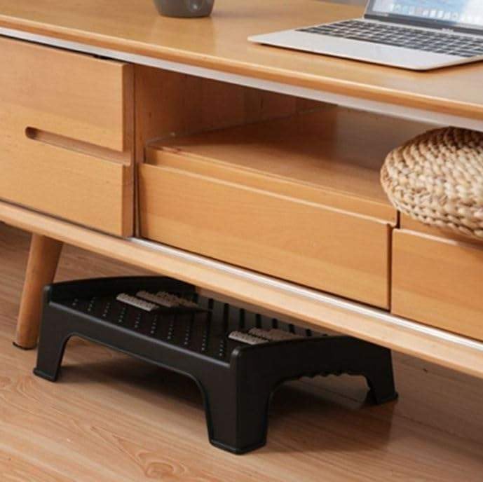 MRC Anti Slip Footrest | MRC Foot Rest for Office Chair with Acupressure Points and Roller | Ergonomic Footrest for Office Desk - MRC Executive Chairs