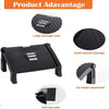 MRC Chair Footrest | MRC Adjustable Foot Rest for Office Chair with Roller Massager and Texture - MRC Executive Chairs
