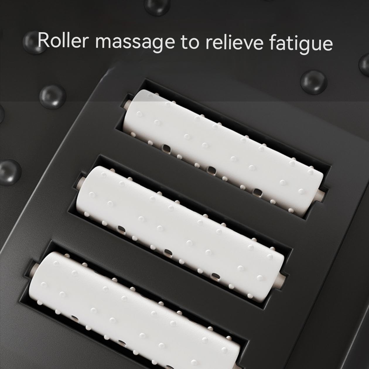 MRC Anti Slip Footrest | MRC Foot Rest for Office Chair with Acupressure Points and Roller | Ergonomic Footrest for Office Desk - MRC Executive Chairs