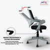 MRC Mono Revolving Ergonomic Office Chair | Breathable Mesh & Study–Lumbar Support with Heavy Duty Nylon Base - MRC Executive Chairs