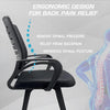 MRC Boom Fix Staff Chair | Mid-Back Fixed Ergonomic for Office Chair & Study Chair - MRC Executive Chairs