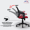 MRC Mono Revolving Ergonomic Office Chair | Breathable Mesh & Study–Lumbar Support with Heavy Duty Nylon Base - MRC Executive Chairs