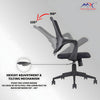 MRC Mono Revolving Ergonomic Office Chair | Breathable Mesh & Study–Lumbar Support with Heavy Duty Nylon Base - MRC Executive Chairs