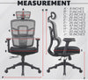 MRC Aero Cushion Ergonomic Office Chair | High Back Mesh with Auto-Adjustable Lumbar Support - MRC Executive Chairs