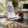 MRC Comfy Ergonomic Office Chair Mesh High Back with Lumbar Support, 3D Armrests, Multi-TiltLock Mechanism, Chrome Base - MRC Executive Chairs