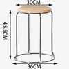 MRC Wooden Home Stainless Steel Dining Stool - MRC Executive Chairs
