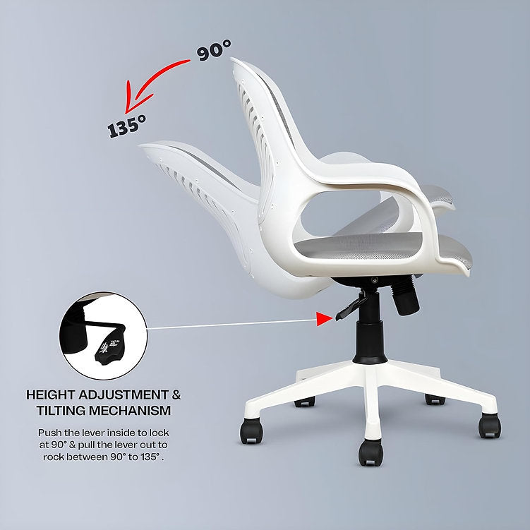MRC Polo Mesh Office Chair, Staff Chair & Study Chair - MRC Executive Chairs