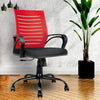 MRC Boom Mid-back Office Chair | Ergonomic Desk Office Chair with Tilting Mechanism and Revolving Heavy Duty Nylon Base - MRC Executive Chairs