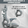MRC Legacy Premium Ergonomic Office Chair | Adjustable Lumbar Support, 8D Armrests, Multi-Tilt Lock Mechanism, Seat Sliding - MRC Executive Chairs