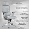 MRC Legacy Premium Ergonomic Office Chair | Adjustable Lumbar Support, 8D Armrests, Multi-Tilt Lock Mechanism, Seat Sliding - MRC Executive Chairs