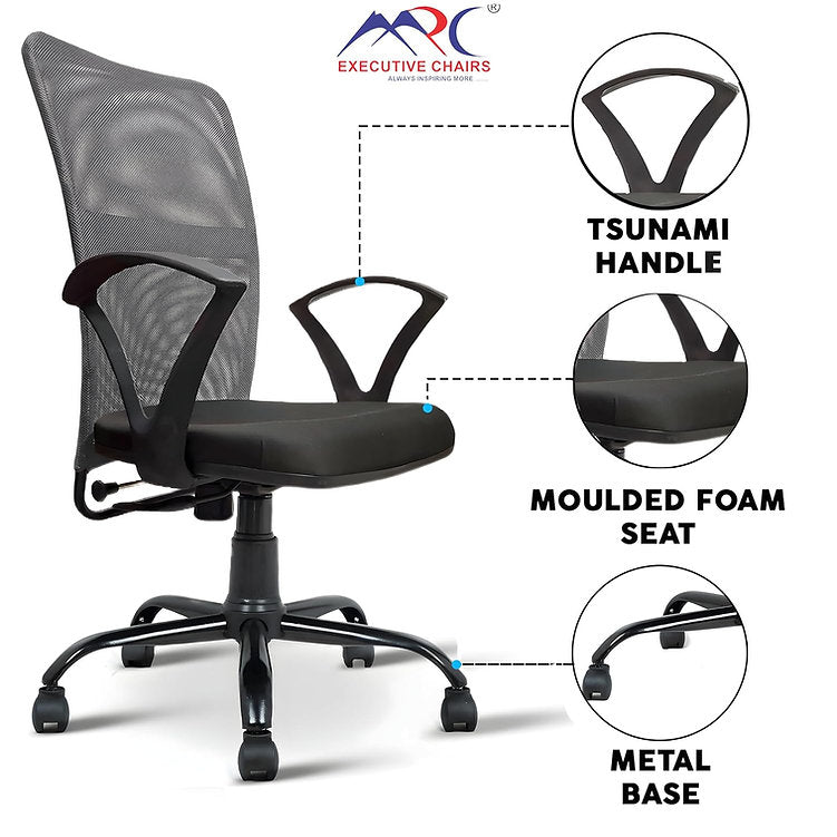 MRC Sigma Mesh Office Chair – For Staff, Computer & Study - MRC Executive Chairs