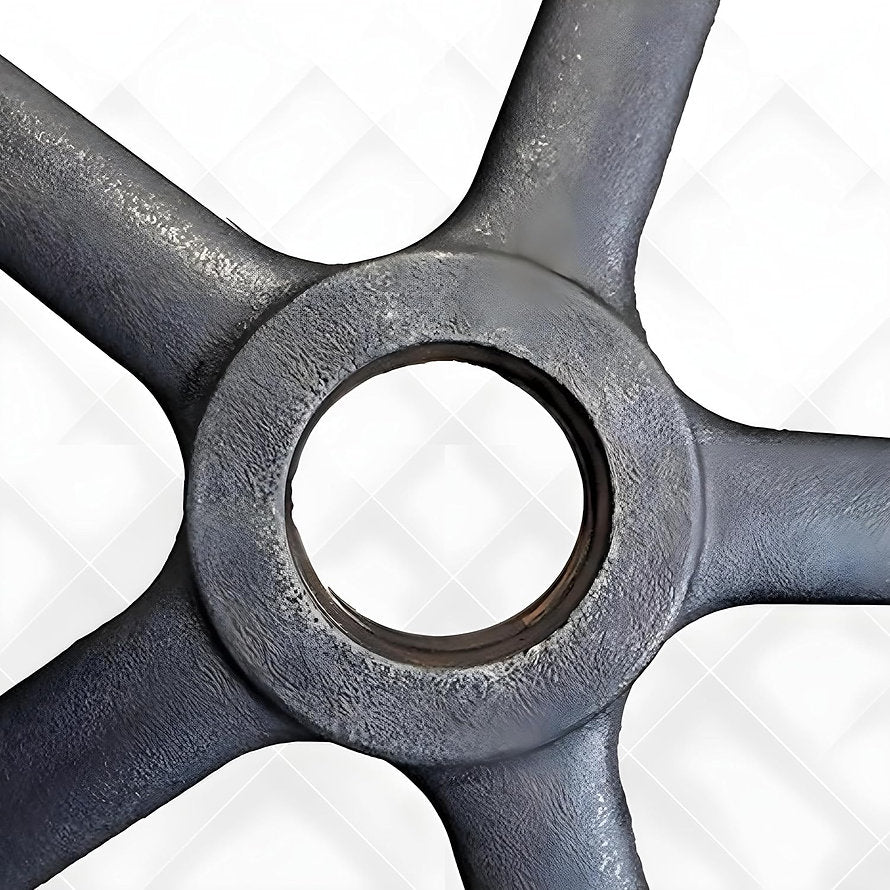 PVC Chairs Base Nylon Black | Nylon Caster Black Wheel with Shining Matt Finish Chair Base (Black) | Chair Accessories - MRC Executive Chairs