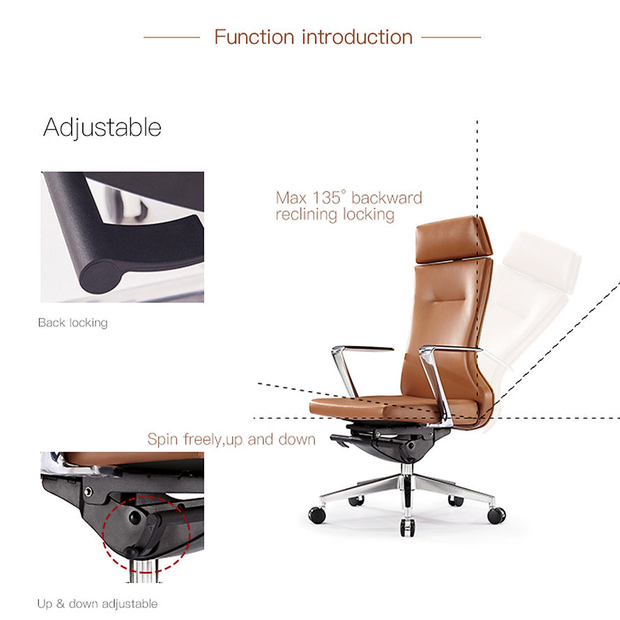 MRC Atom Premium leatherette Chair - MRC Executive Chairs