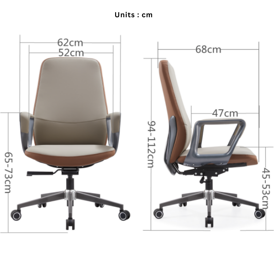 MRC Tesla Mid-Back - MRC Executive Chairs