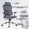 MRC Bravo Cushion Premium Mesh Ergonomic Office Chair| High Back with Auto Lumbar Support, 3D Armrests - MRC Executive Chairs