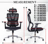 MRC Bravo Cushion Premium Mesh Ergonomic Office Chair| High Back with Auto Lumbar Support, 3D Armrests - MRC Executive Chairs