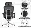 MRC Status Premium Mesh Ergonomic Office Chair | 4D Armrests with High Back, Back Height Adjust, Multi-Lock with seat Slide - MRC Executive Chairs