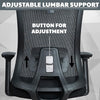 MRC Apex Ergonomic Office Chair| Adjustable Lumbar Support & Mesh Seat, 360° Adjustable Armrests, Multi Lock Mechanism - MRC Executive Chairs