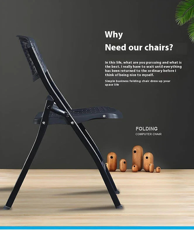 MRC Lazer Folding Chair | Breathable Nylon Seat for Space-Saving Design for Home, Office, and Dorm Rooms - MRC Executive Chairs