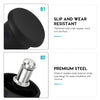 Stopper Wheel | MRC Chair Stopper Bush Office Desk Chair or Stool Swivel Caster Wheels | Chair Accessories - MRC Executive Chairs