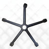 PVC Chairs Base Nylon Black | Nylon Caster Black Wheel with Shining Matt Finish Chair Base (Black) | Chair Accessories - MRC Executive Chairs