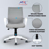 MRC Boom Mid-back Office Chair | Ergonomic Desk Office Chair with Tilting Mechanism and Revolving Heavy Duty Nylon Base - MRC Executive Chairs