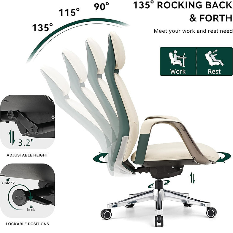 MRC Cosmos Premium leatherette Chair - MRC Executive Chairs