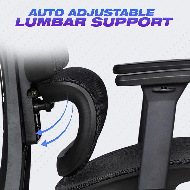 MRC Panther Cushion | Premium Ergonomic Office Chair | 3D Armrests, Multi Lock Mechanism, Seat Sliding - MRC Executive Chairs