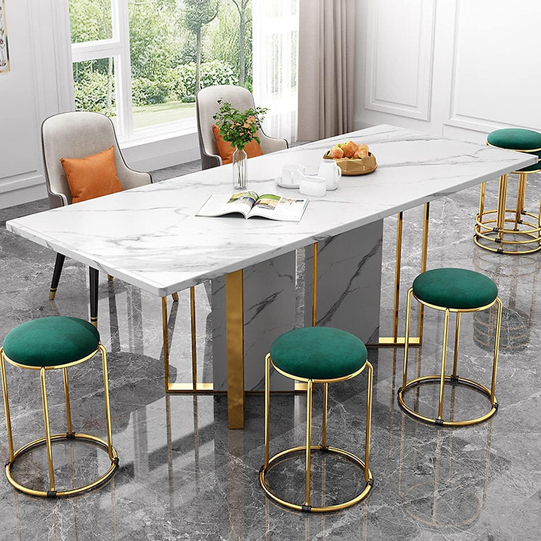 MRC Wooden Home Stainless Steel Dining Stool - MRC Executive Chairs