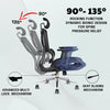 MRC Bravo Premium Ergonomic Office Chair | Rocking Function Dynamic Bionic Design For Spine Pressure Relief @MRC Executive Chairs