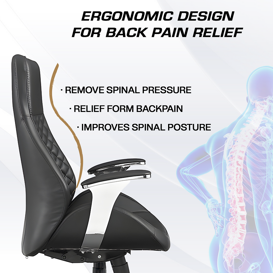 MRC Atlantic Premium leatherette Chair - MRC Executive Chairs