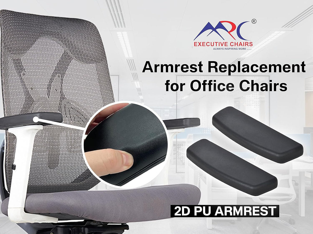 2D PU Pad | MRC Office Chair arm Rest Replacement Chair Handle Part Ola 2D Adjustable Handle | Chair Accessories - MRC Executive Chairs
