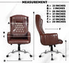 MRC Maharaja King Size Office High Back Boss Chair | Lumbar Support & Heavy Any Position Locking Mechanism - MRC Executive Chairs