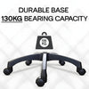 PVC Chairs Base Nylon Black | Nylon Caster Black Wheel with Shining Matt Finish Chair Base (Black) | Chair Accessories - MRC Executive Chairs