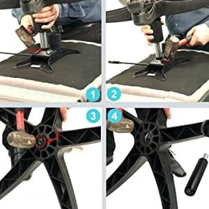 Hydraulic Class-Iv | Heavy Duty Hydraulic and Suitable for All Office Chairs (Chrome Hydraulic) | Chair Accessories - MRC Executive Chairs