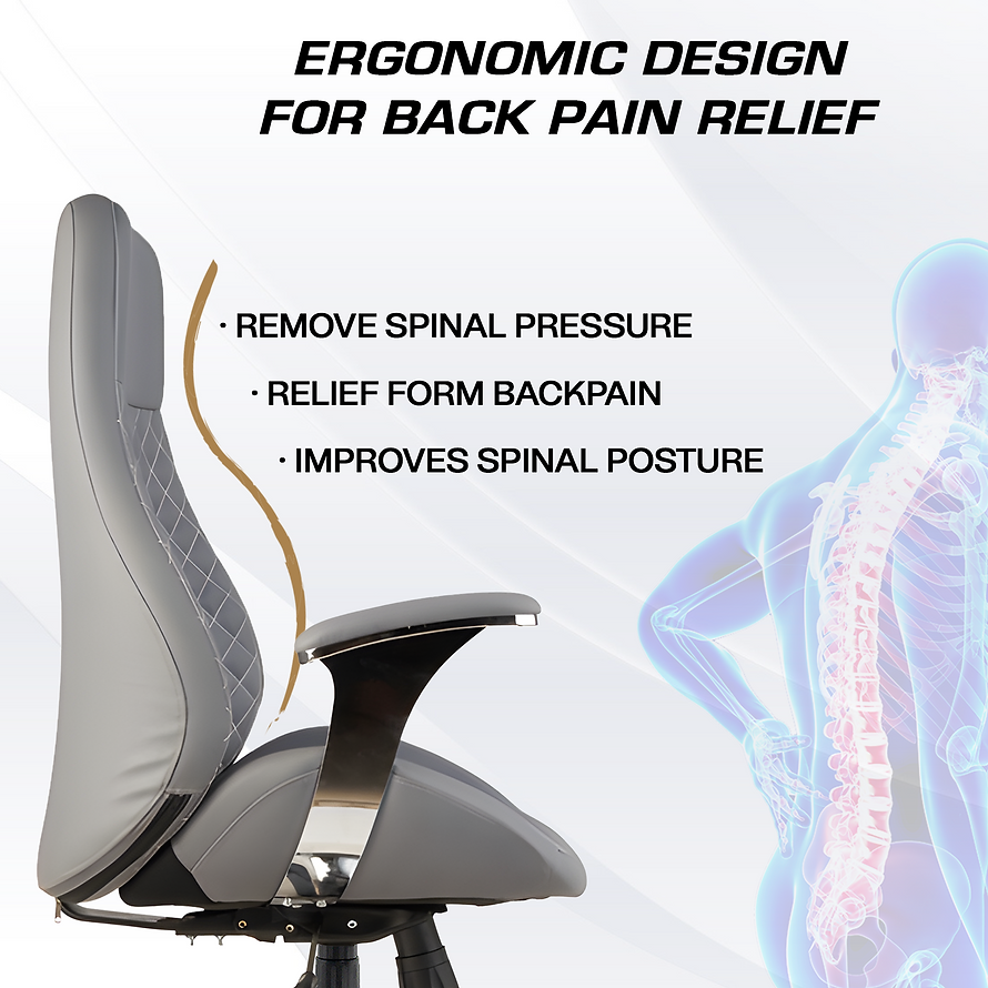 MRC Atlantic Premium leatherette Chair - MRC Executive Chairs