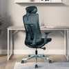 MRC Alcazar Ergonomic Office Chair, Mesh High Back Home Office Computer Chair with Adjustable Lumbar Support, 3D Armrests - MRC Executive Chairs