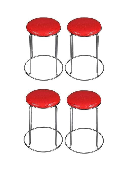 MRC Wooden Home Stainless Steel Dining Stool - MRC Executive Chairs