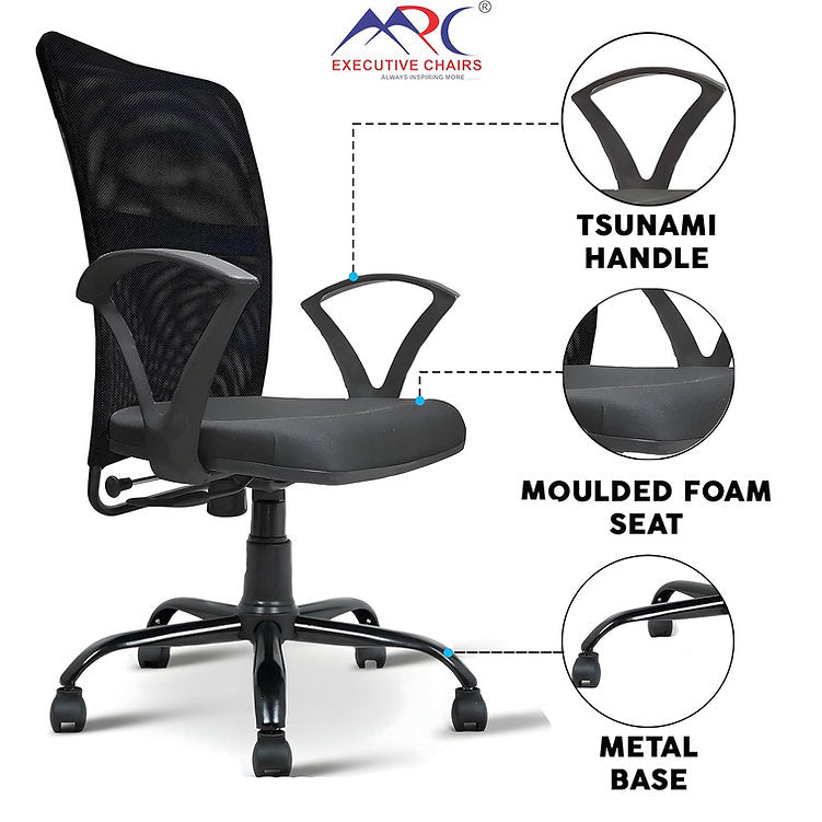 MRC Sigma Mesh Office Chair – For Staff, Computer & Study - MRC Executive Chairs