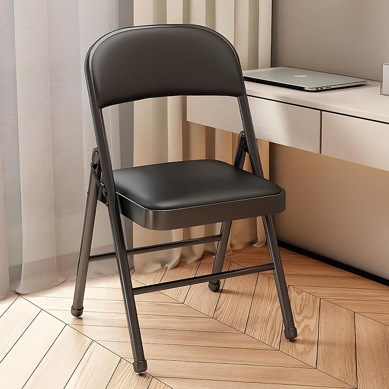 MRC Metal Folding Chair | Super Soft Cushion Seat Upholstered Leatherette for Space-Saving Design for Home - MRC Executive Chairs