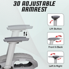 MRC Bravo Premium Ergonomic Office Chair | 3D Arms - MRC Executive Chairs
