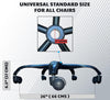 Heavy Duty Chair Base With Wheels | 25 Inches With Nylon Wheels (Black) | Chair Accessories - MRC Executive Chairs