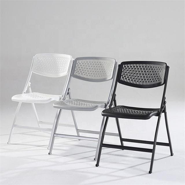 MRC Lazer Folding Chair | Breathable Nylon Seat for Space-Saving Design for Home, Office, and Dorm Rooms - MRC Executive Chairs