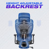 Premium breathable mesh office chair with adjustable headrest and 3-step tilt lock
