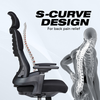 MRC Spine Ergonomic Office Chair, Skeleton Lumbar Support,3D Armrests,Multi-Tilt Lock Mechanism - MRC Executive Chairs