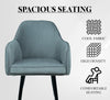 MRC Softy Dining Chair | Velvet Fabric & Cushion Seat for Restaurants, Bedroom, Living Room - MRC Executive Chairs