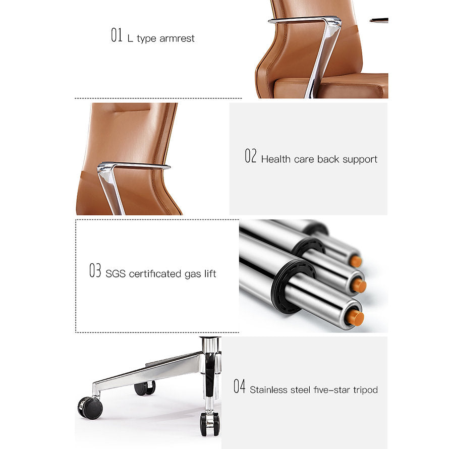 MRC Atom Premium leatherette Chair - MRC Executive Chairs