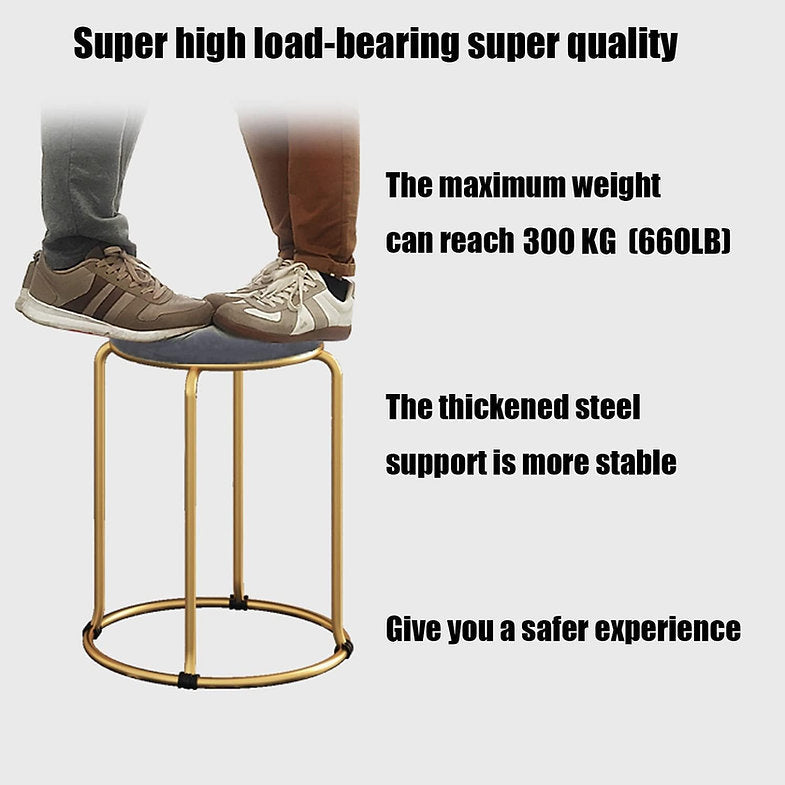 MRC Wooden Home Stainless Steel Dining Stool - MRC Executive Chairs