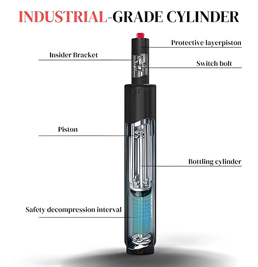 Hydraulic Class-Iv | Heavy Duty Hydraulic and Suitable for All Office Chairs (Chrome Hydraulic) | Chair Accessories - MRC Executive Chairs