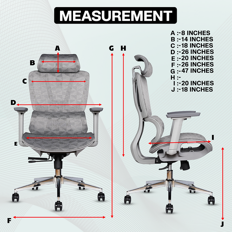 MRC Bravo Premium Ergonomic Office Chair | High Back Mesh with Auto-Adjustable Lumbar & 3D Arms - MRC Executive Chairs